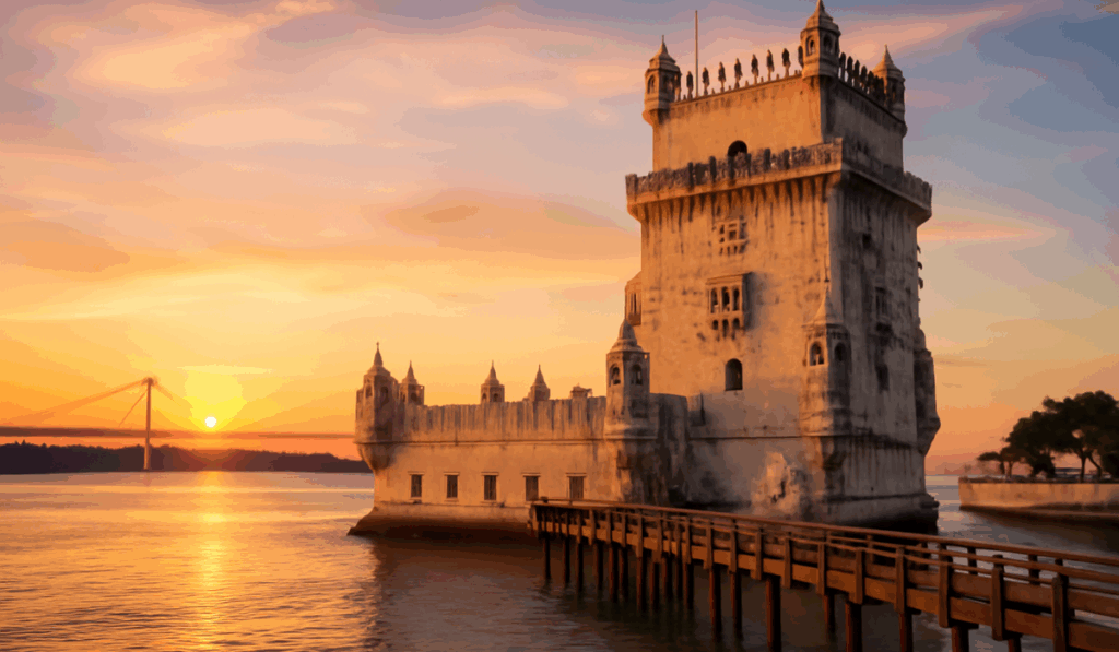 Lisbon, one of the best places to visit in Portugal, known for its historic landmarks and vibrant culture.